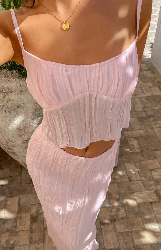 The Moment Pink Cami Top Relaxed Women's Beachy
