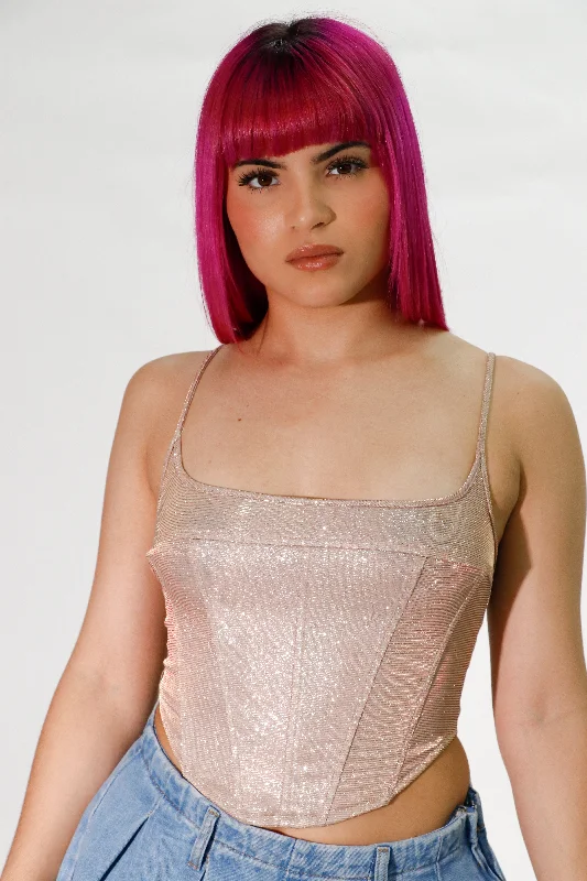 sparkly corset Compression