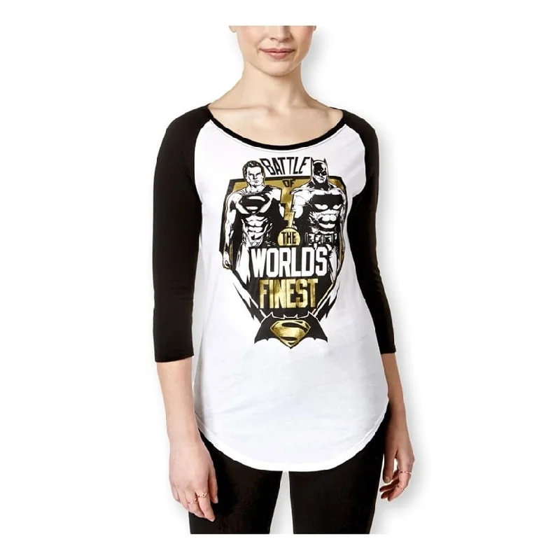 Bioworld Womens Dawn Of Justice Graphic T-Shirt Polished Women's Silk