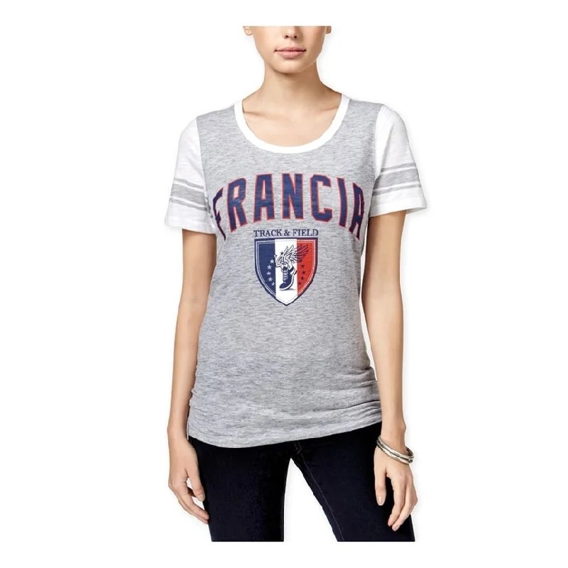 Freeze Cmi Inc. Womens France Track & Field Graphic T-Shirt Dynamic Women's High - energy