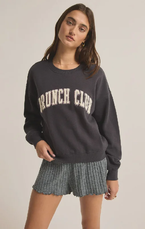 Brunch Club Sweatshirt Classic Women's Tweed