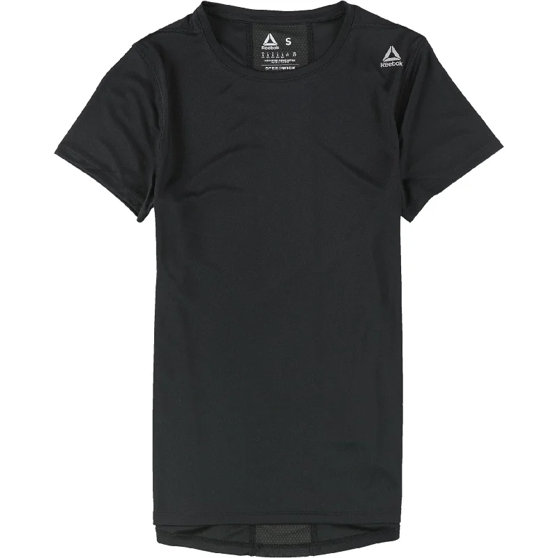 Reebok Womens Running Speedwick Basic T-Shirt, Black, X-Small Traditional Women's Wool Reebok Womens Running Speedwick Basic T-Shirt, Black, X-Small Traditional Women's Wool