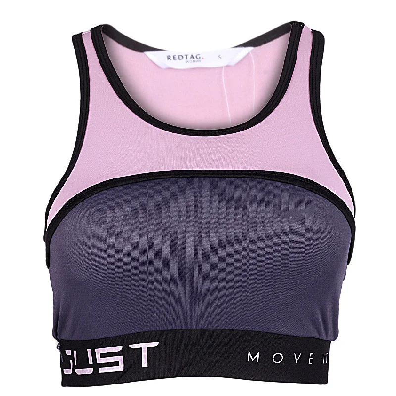 Sports Bra Monochromatic All - in - one
